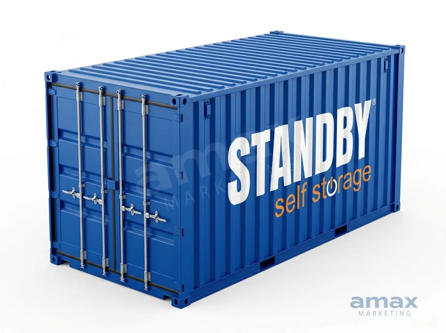 104 sq ft container unit render